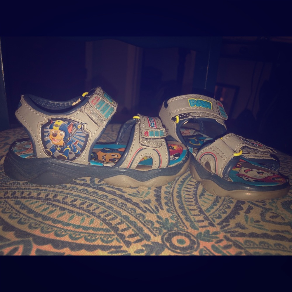 Paw Patrol Sandals. Toddler 8